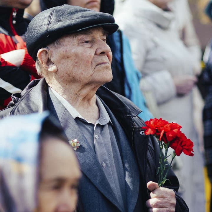 Шествие, приуроченное к празднованию Дню Победы в Великой Отечественной войне
